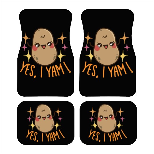 She's My Sweet Potato - Yes, I Yam Car Mats