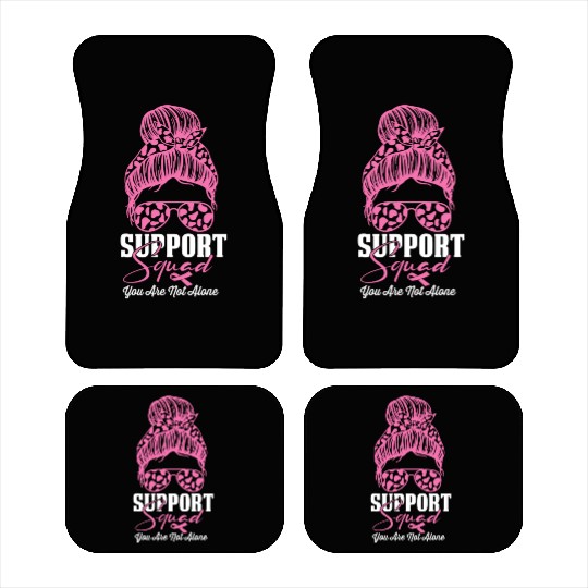 support squad you are not alone Car Mats