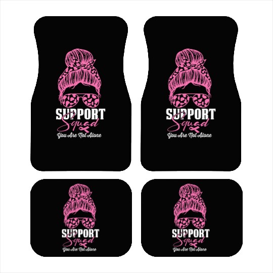 support squad you are not alone Car Mats