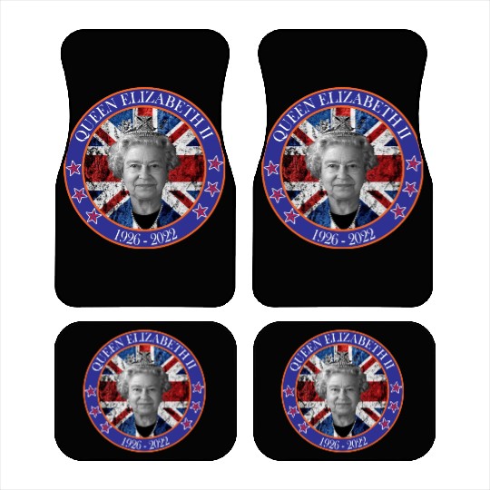 ''queen elizabeth Car Mats rest in peace elizabeth sh