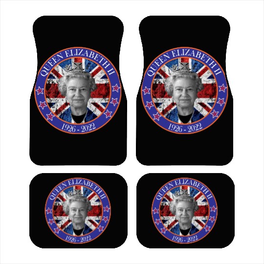 ''queen elizabeth Car Mats rest in peace elizabeth sh