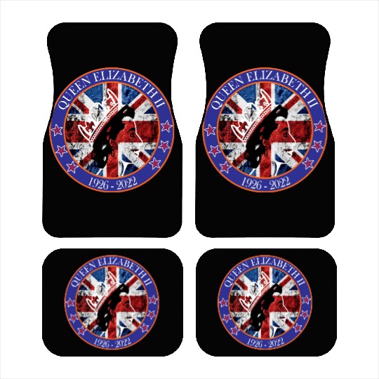 ''queen elizabeth Car Mats rest in peace elizabeth sh