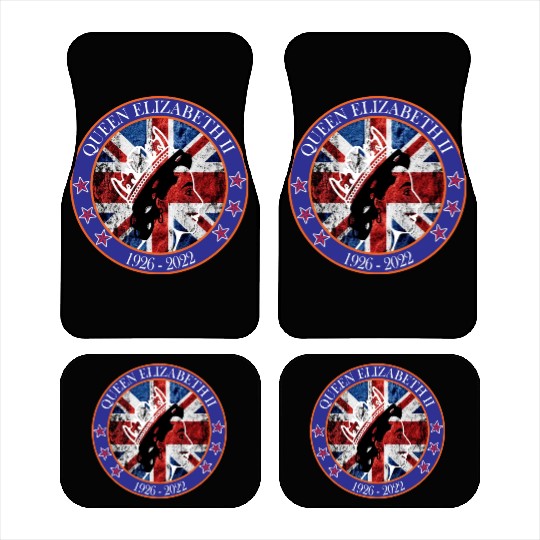 ''queen elizabeth Car Mats rest in peace elizabeth sh