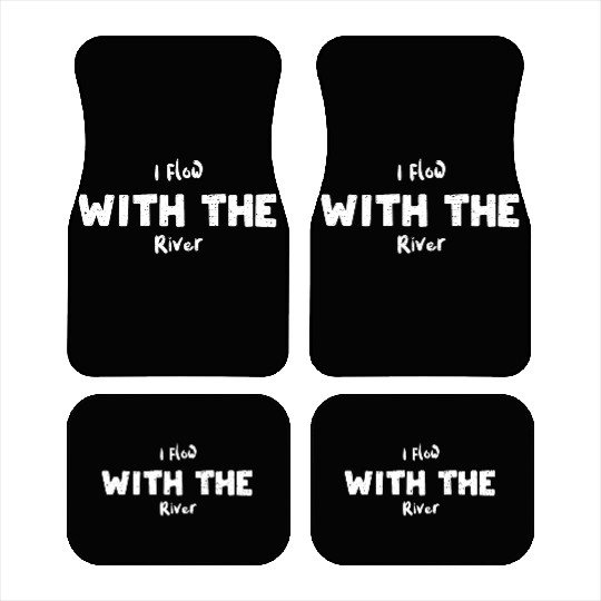 I Flow With The River - Poker Car Mats
