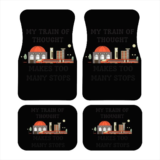 My Train of Thought Car Mats