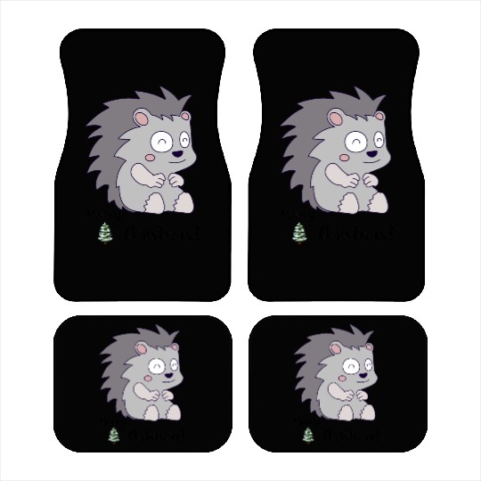 MERY CHRISTMAS Car Mats Funny Short Graphic Tops