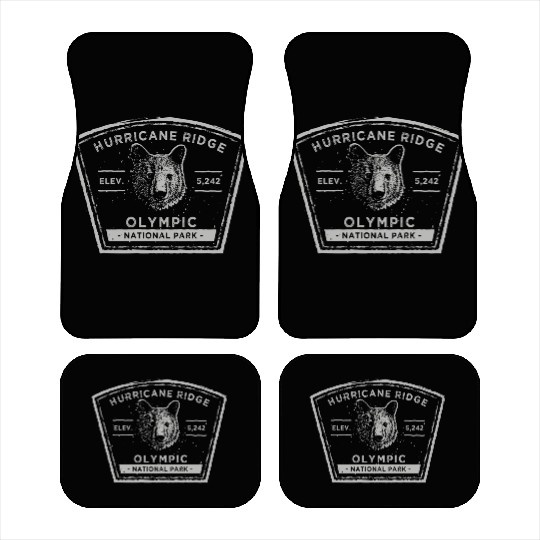 Hurricane Ridge Olympic National Park Car Mats