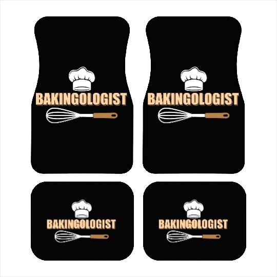 Bakingologist Cookie Pastry Baking Cake Car Mats