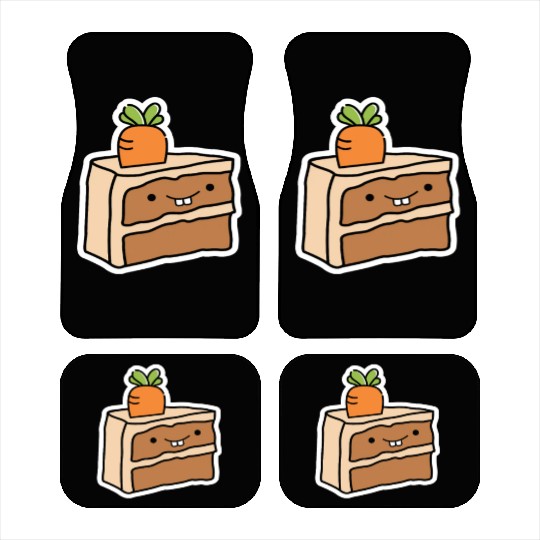 Carrot Cake Sweet Carrot Cake Car Mats
