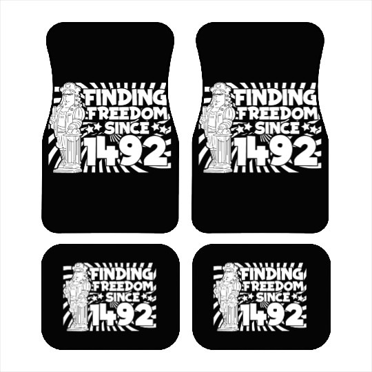 Columbus Day 1492 Car Mats