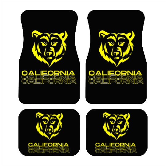 California bear Car Mats