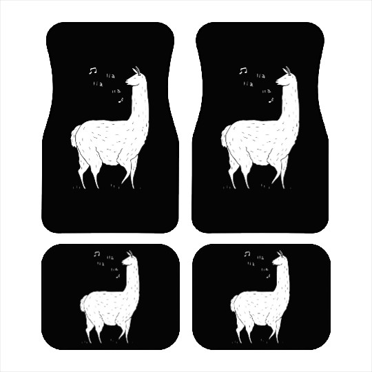 Song Of The Llama Car Mats