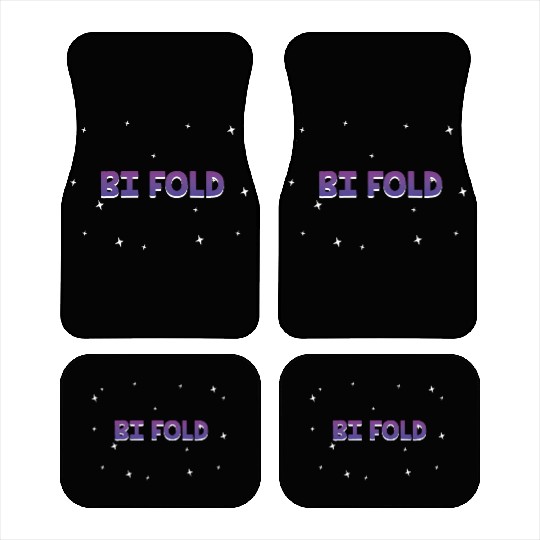 Bi Fold Bisexual LGBTQ Bi Pride LGBT Positivity Car Mats