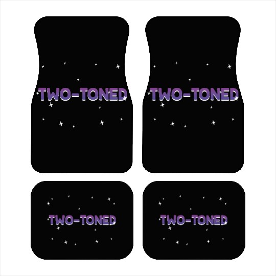 Two Toned Bisexual LGBTQ Bi Pride Sayings Asexual Car Mats