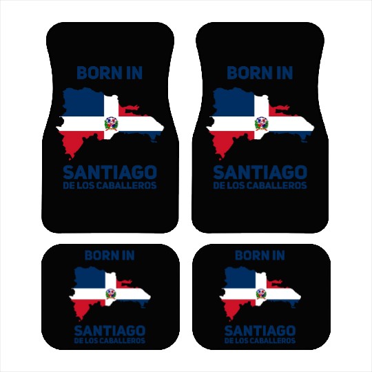 Santiago de los Caballeros Dominican Republic Car Mats