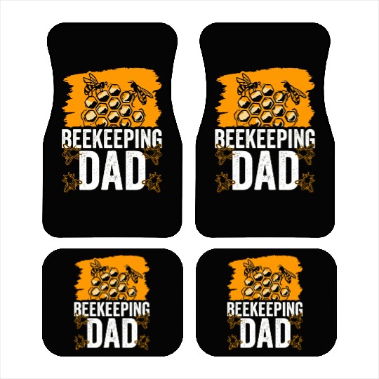 Beekeeping Dad Bee Honeybee Beekeeper Hobby Car Mats