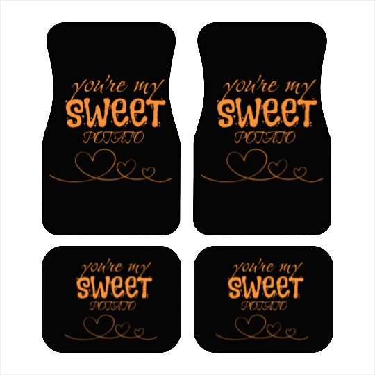 you are my sweet potato Car Mats