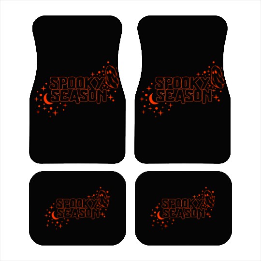 Halloween Car Mats, Spooky Season Ghost Costume Gift
