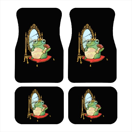 Classy Royalty Prince Toad Frog Amphibian Car Mats