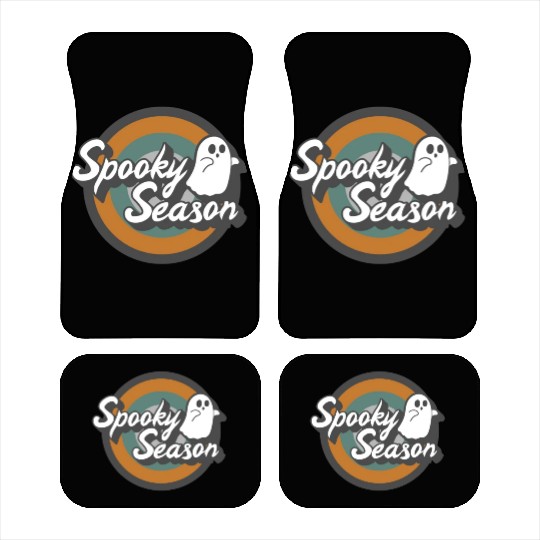 Halloween Car Mats, Spooky Season Ghost Costume Gift