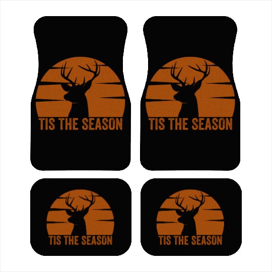 Tis The Season Dear Hunting Car Mats