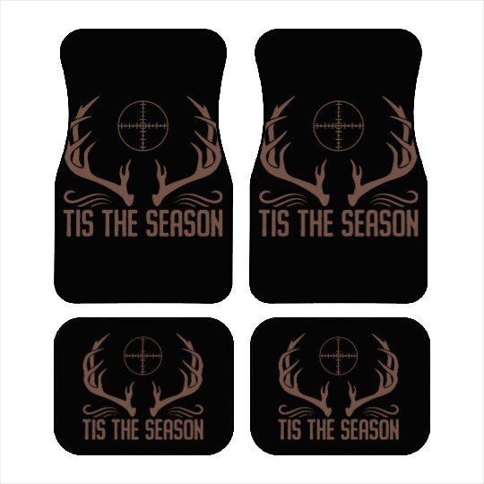 Tis The Season Dear Hunting Car Mats