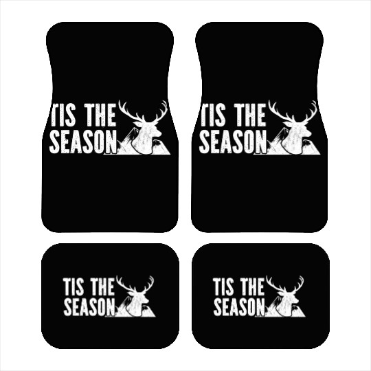 Tis The Season Dear Hunting Car Mats