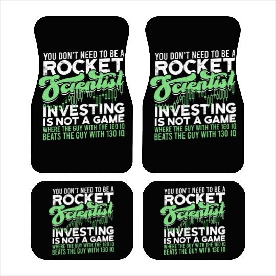 You don't need to be a rocket scientist. Car Mats