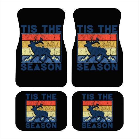 Tis The Season Dear Hunting Car Mats