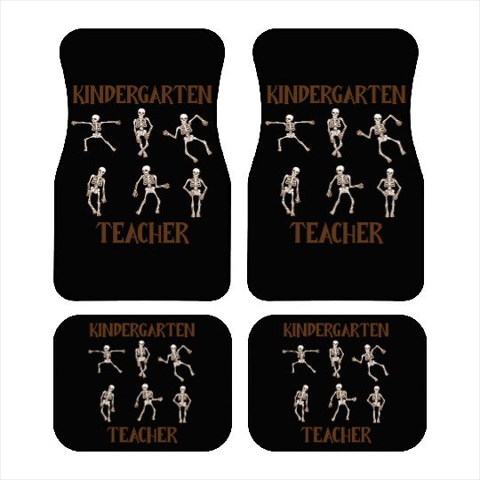 kindergarten teacher halloween Car Mats