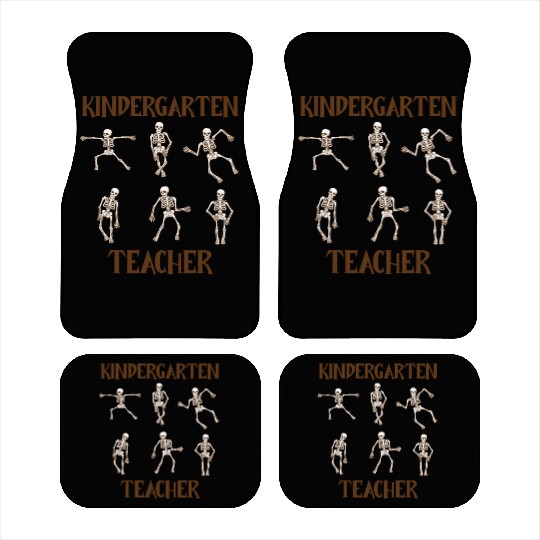kindergarten teacher halloween Car Mats