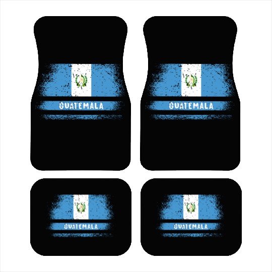 Guatemala flag Car Mats