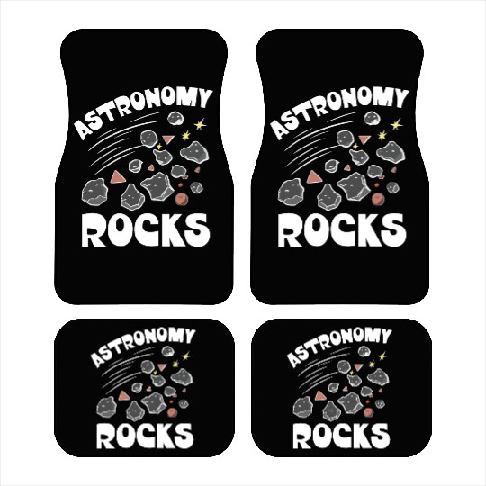 Astronomy Rocks - asteroids, cosmology, space Car Mats