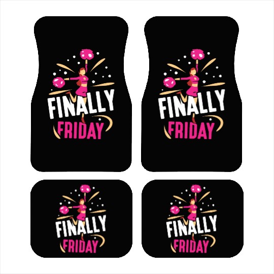 Finally Friday Humor Weekend Sarcastic Car Mats