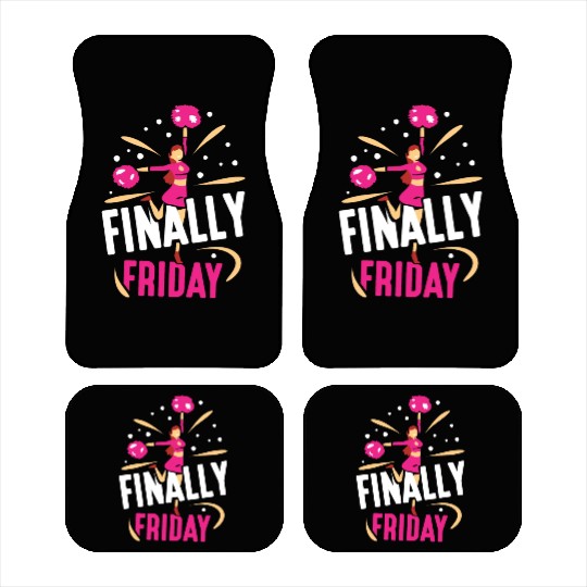 Finally Friday Humor Weekend Sarcastic Car Mats