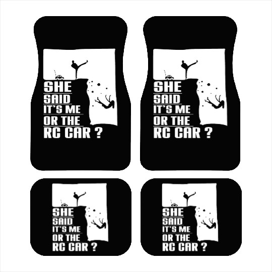 Natural Born RC car Driver Racer Remote Controlled Car Mats