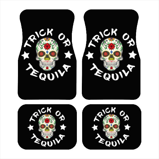Sugar Skull T - Car Mats | Trick Or Tequila Car Mats