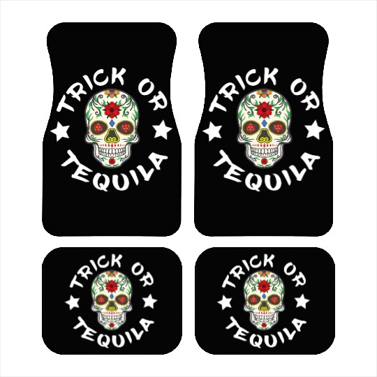 Sugar Skull T - Car Mats | Trick Or Tequila Car Mats