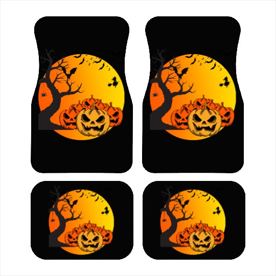 Halloween Night Car Mats