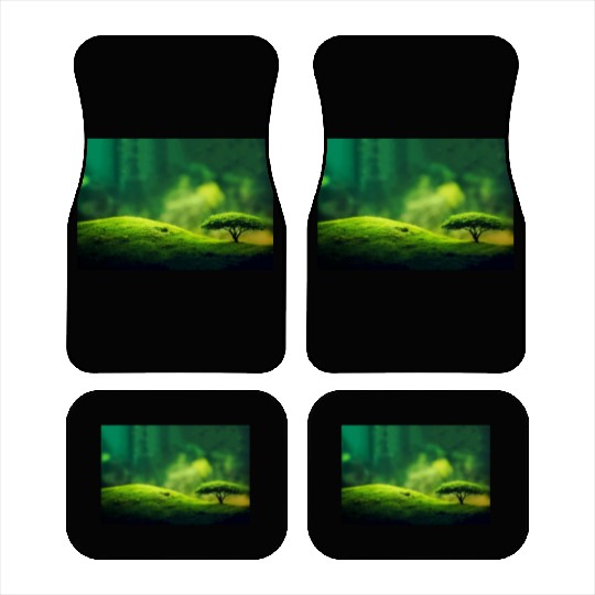 Bonsaii on a tree Car Mats