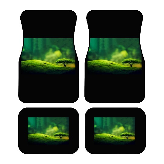 Bonsaii on a tree Car Mats