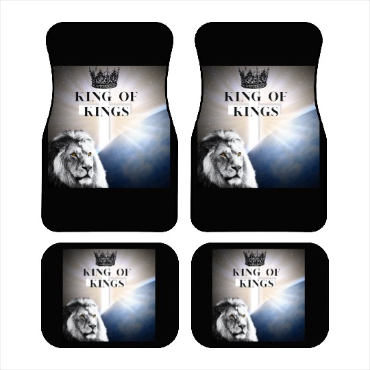 KING OF KINGS of kings(Christian/Catholic) Car Mats