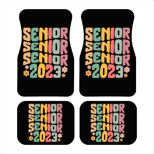 Graduation Car Mats, Senior Class Of 2023 Gift End