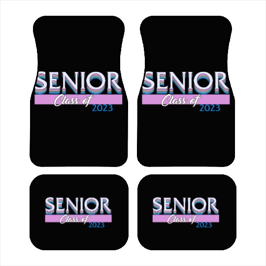 Graduation Car Mats, Senior Class Of 2023 Gift End