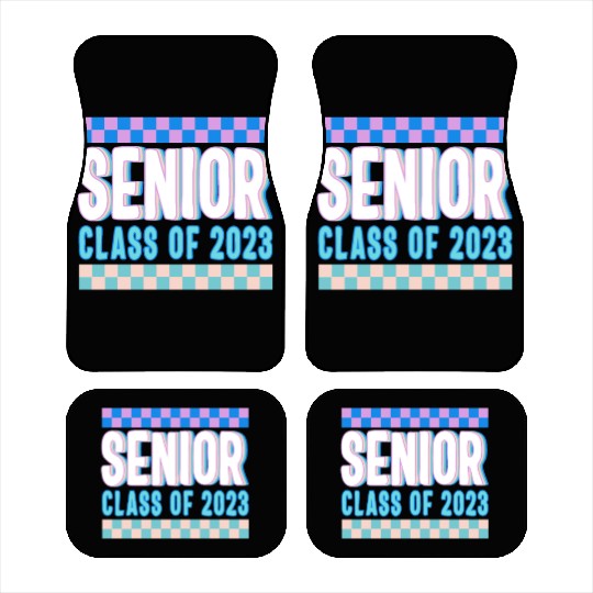 Graduation Car Mats, Senior Class Of 2023 Gift End