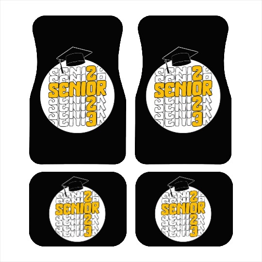 Graduation Car Mats, Senior Class Of 2023 Gift End