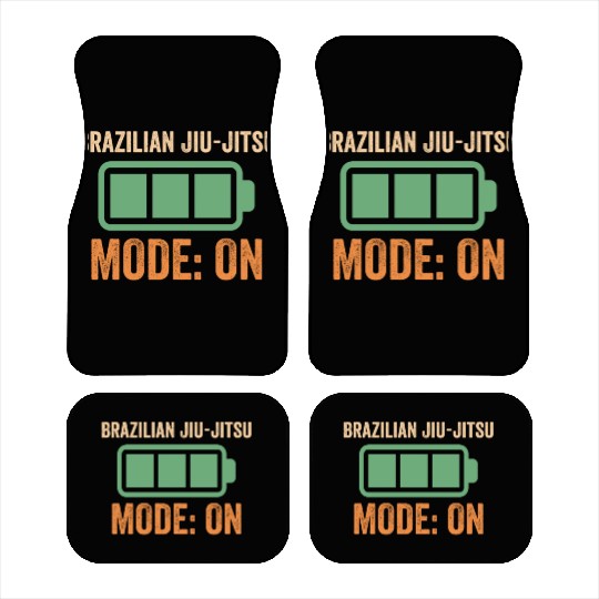Brazilian Jiu-jitsu Mode On, Battery Design Car Mats