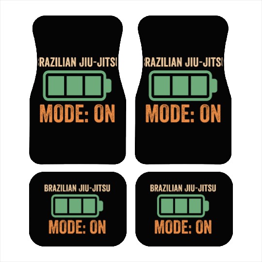 Brazilian Jiu-jitsu Mode On, Battery Design Car Mats