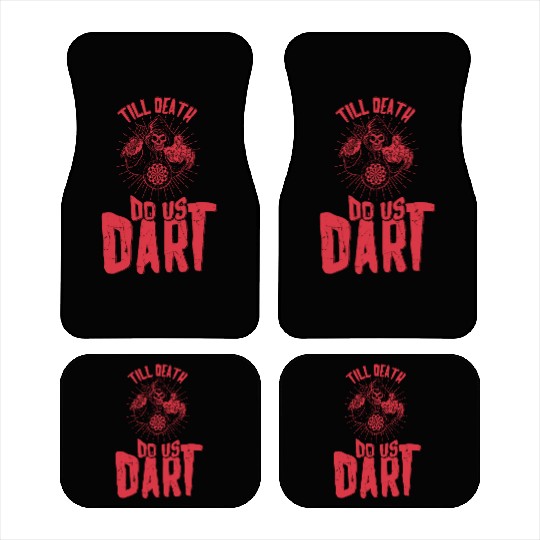 Till Death Do Us Dart Car Mats