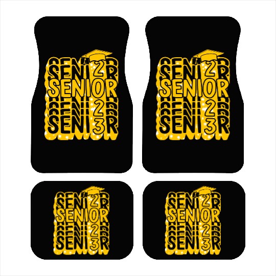 Graduation Car Mats, Senior Class Of 2023 Gift End